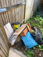 builders/garden waste collected by Bincredible Waste Solutions