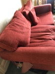 Sofa Sofa length 86 inches long 39 depth comes in two parts 16 external steps in front garden 16 stairs inside(flat conversion) will need two people SE22 - removed for £117