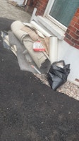 Carpet and vinyl offcuts collected by Rubbish And Waste Clearance Portsmouth