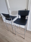 2 kitchen bar stools Two kitchen bar stools. Can be reused if reupholstered TW8 - removed for £39