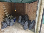 mixed diy waste Mixed diy waste.

X20 rubble/bin bags of Tiles, plasterboard, leftover grout. Also miscellaneous items (x2 buckets, wood offcuts and curtain tracks). 

Currently stored in garage ready for collection. GU14 - removed for £194