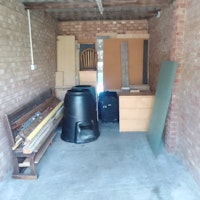 Garage clearance collected by Abel Building Ltd