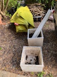 Stone gardencontainers Hammock 3 large stone garden containers. Several small plastic garden containers. Garden hammock(minus frame) Roller blind. N1 - removed for £94