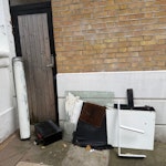 builders waste/junk junk dumped at my house W11 - removed for £71
