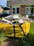 Hipposkip bag builders waste Builders waste from a bathroom removal SO53 - removed for £393