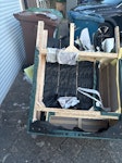 Old broken sofa in parts Old sofa in two parts HA3 - removed for £77