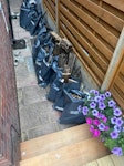 30 bag Old decking wood chanks HA3 - removed for £104
