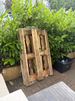 One pallet collected by Riff Raff Rubbish