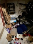 Waste removal Betfred shop 645 - 7-8 old stools, 2 hovers, approx 10 boxes of waste paper BD1 - removed for £253