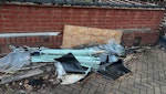 Old roof material waste Old roof material waste old laminate flooring waste and garden waste TW13 - removed for £83
