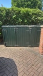 Wooden 3 Door Bin Storage Wooden 3 Door Bin Store TW13 - removed for £104