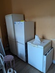 fridges and freezer 2 fridges and a freezer. Will need to be collected from inside the house. Ground floor maisonette N22 - removed for £130