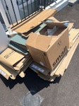 Cardboard Pile of cardboard W4 - removed for £62