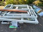 Garden waste plus upvc windows 6 UPVC windows plus 1 door.
2 ton sacks of garden waste ready to load plus 1 pile of garden waste, approx size of 2 ton sacks. All pictured RH20 - removed for £286