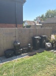 2 household, 3 recycling EN7 - removed for £130