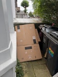 household items in black bags household items in black bags and moving boxes E5 - removed for £104