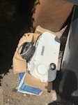 Saniflo Toilet System (small) cardboard box with Saniflo system inside E5 - removed for £36