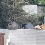 Black bags of rubbish Just rubbish from a party ME2 - removed for £104