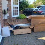 Solar installation waste Solar installation waste: cardboard, plastic, cables, metal BN43 - removed for £107
