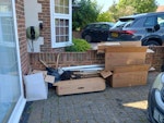Solar installation waste Solar installation waste: cardboard, plastic, cables, metal BN43 - removed for £107