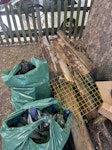 Garden planters waste wood from planters and some general waste SE13 - removed for £94