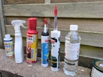 Bag of hazardous stuff Bin bag of household and DIY stuff (expanding foam, weedkiller, sealant etc) that is marked as needing to be disposed of as hazardous waste but we don't have a car to take up to tip. PO5 - removed for £23