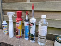 Bag of hazardous stuff collected by Rubbish And Waste Clearance Portsmouth