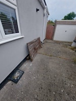 garden gate and frame collected by Advance Waste