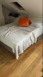 bed removal from loft - 8 July Looking for someone to collect this bed on 8th July. It’s a European king sized divan bed located in the loft (second floor), but the mattress will remain here. W3 - removed for £65