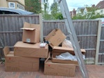 Packaging Cardboard, plastic, cables, installation waste OX2 - removed for £160