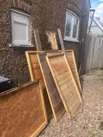 Small shed and divan bed base collected by Capital Recycle LTD
