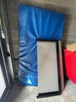 couple of boards, a matress pa collected by Advance Waste