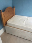 Single Bed Single bed in good clean condition. Mattress in very good condition - no stains or tears. N6 - removed for £52