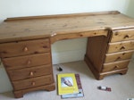Pine dressing table Good condition. Ducal. Needs to be carried down two flights of stairs N6 - removed for £39