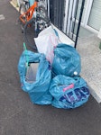 Moving garbage Small pile of moving garbage including old microwave W4 - removed for £57