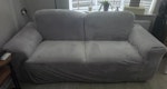 2 x 3 seater sofas 2 3 seater sofas, 195cm long 90cm deep BR6 - removed for £136