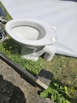 wet room refurb waste toilet and wet room floor waste NN29 - removed for £75