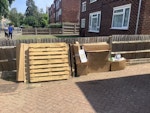 Wooden Pallet & other rubbish DA14 - removed for £75
