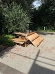 Wooden Pallets & other rubbish TW10 - removed for £70