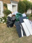 ASAP collected please 5m2 of general waste in solid bags and recycling in see through bags .. 3door dissembled wardrobe .. front yard.. 5 meters from quiet street N1 - removed for £264