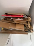 Cardboard boxes (flattened) W14 - removed for £43