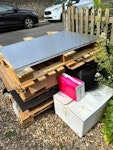 Wooden Pallets & other waste Wooden pallets and other solar install rubbish GL7 - removed for £138