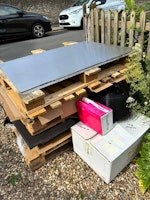Wooden Pallets & other waste collected by clear that services