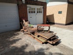 wood from shed and planters Wooden shed and planters - all broken up N5 - removed for £83