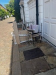 chairs, flatpack desk and more 6 chairs, flatpack desk and a few other items shown in photo SW10 - removed for £83