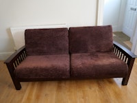 Two-seater couch collected by Teds Waste Services