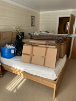 Post moving in,some full boxes collected by Advance Waste
