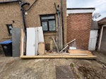 Entirely wooden items, 7 doors NW2 - removed for £130