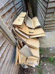 Cardboard boxes About 50 cardboard boxes left over from a house move. Have been outside for a few weeks subject to weather. Could be recycled but unlikely to be re-usable. HP9 - removed for £88