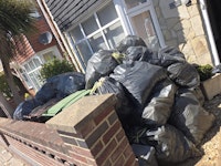 55 Bags of expanding foam collected by Rubbish And Waste Clearance Portsmouth